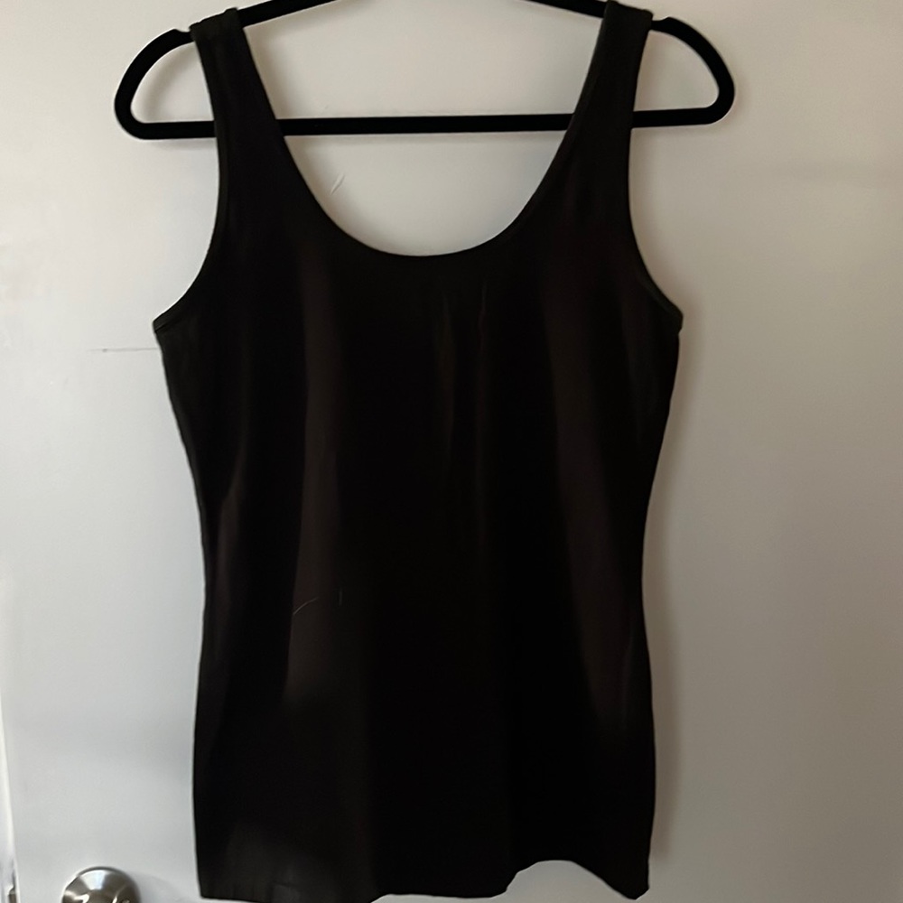 Maurice’s plain tank top - size medium, black. Like new